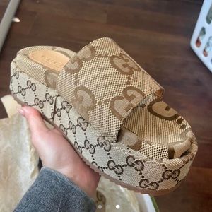 Gucci platform sandals